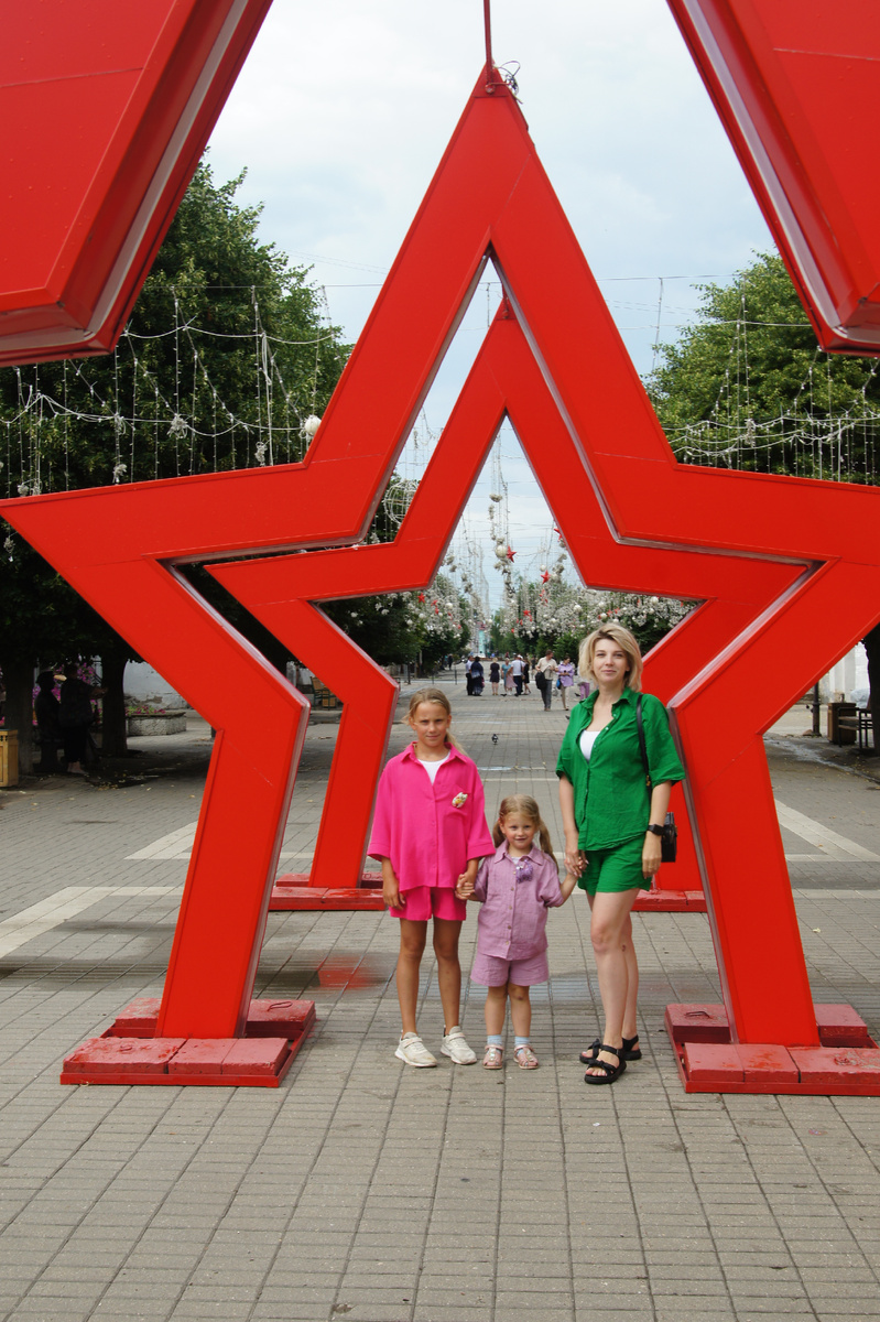 На центральной площади 