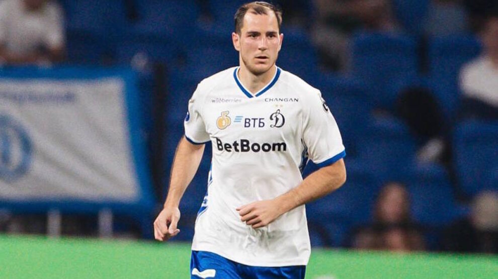    Максим Осипенко теперь играет за «Динамо». Фото: пресс-служба ФК «Динамо» (Москва)