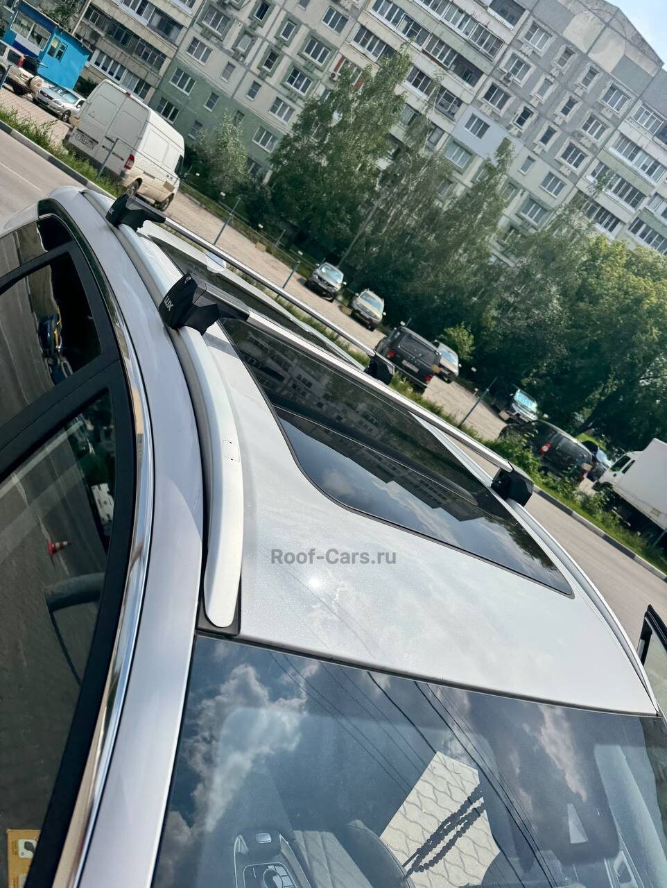 Установка багажника (поперечин) на Chery Tiggo 8 Pro в Туле