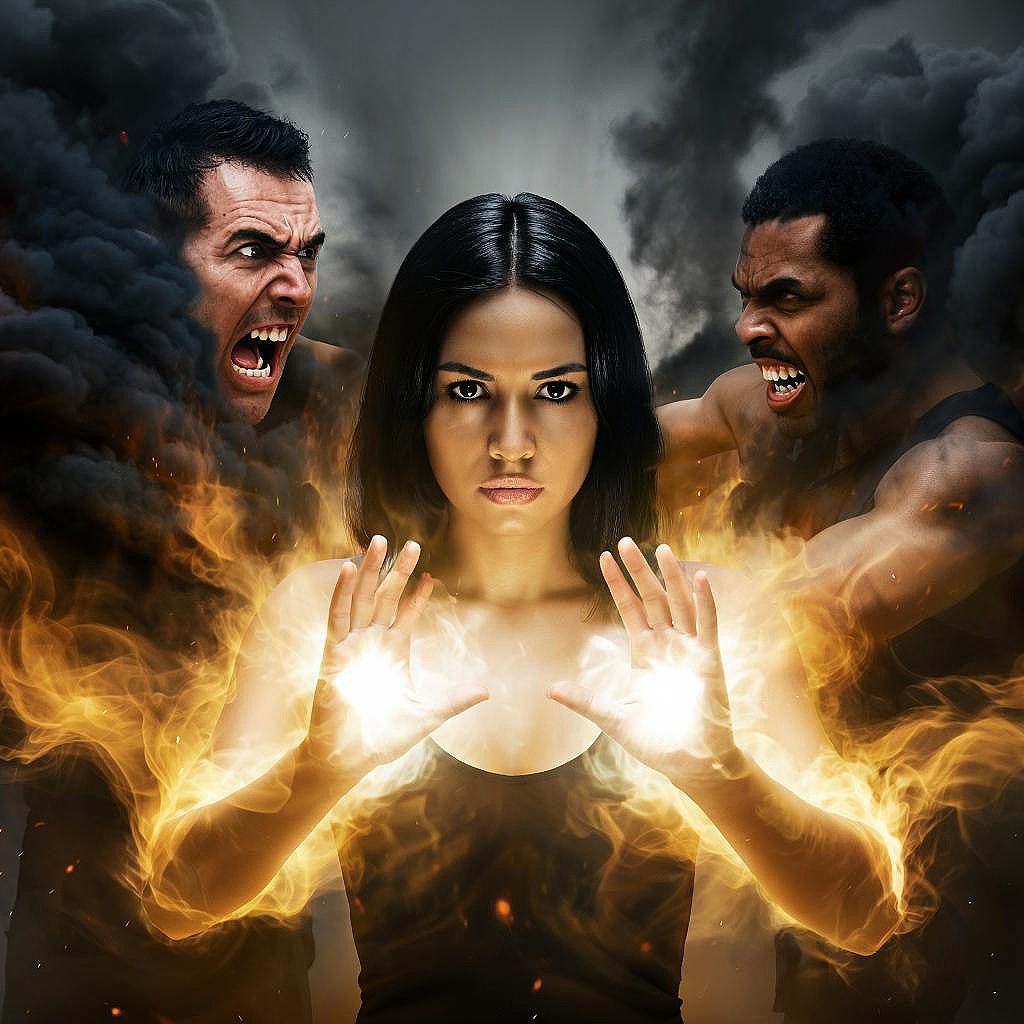 Лика защищается от энергетических вампиров.