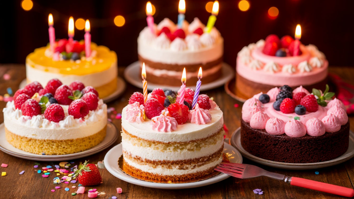 🎉 5 тортов до 800 ккал на День рождения: Гости не поверят, что это ПП! 🎂