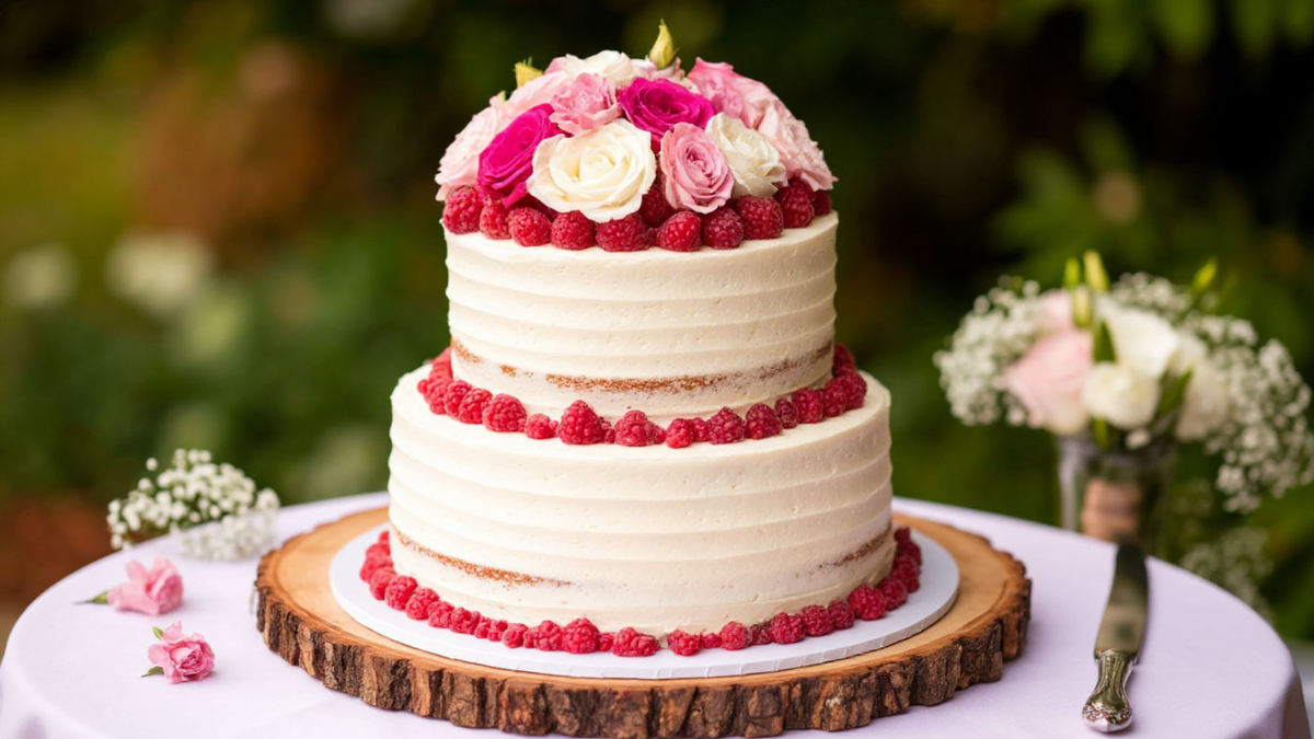 💍 Свадебный торт без сахара: Легко, красиво и полезно! 🎂✨