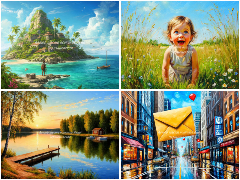 Автор теста психолог Анна Чернышевская 