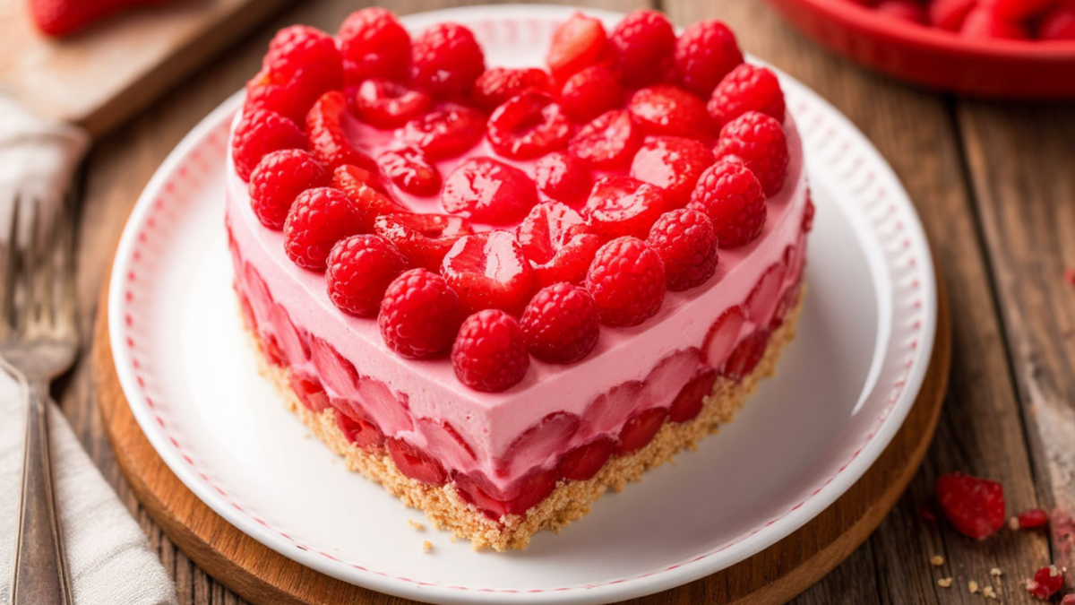 ❤️ Торт-сердце без выпечки: Готовим за 30 минут! 🎂✨