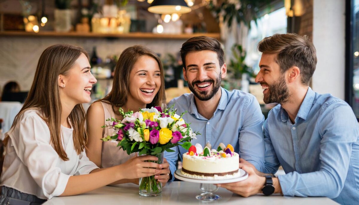 День Рождения с мороженным