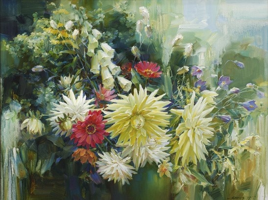 Олег Тимошин. Прохладный день. 2009, холст, масло