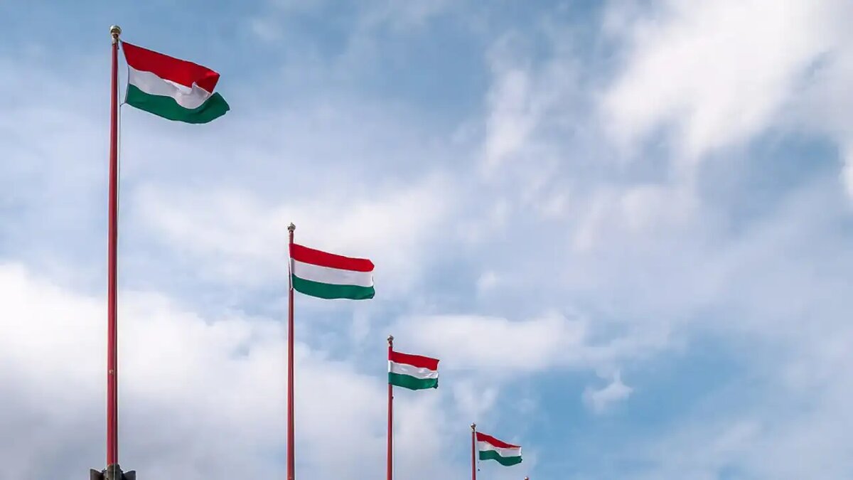    Флаги Венгрии.