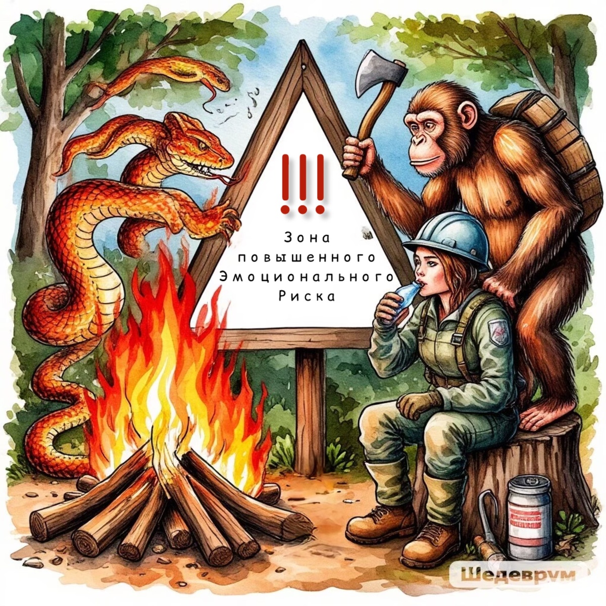 Месяц с 7 августа по 7 сентября 2025: месяц Деревянной Обезьяны (столп: Земля Ян на Обезьяне (Металле Ян)). Год Деревянной Змеи (Змея = Огонь Ян)