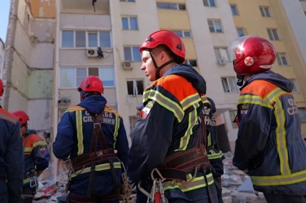    После взрыва в Саратове вывезли более 2000 кубометров обломков