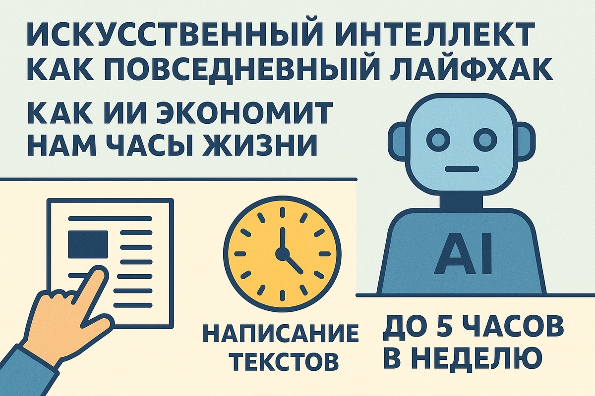 Лайфхаки с ИИ 2025: Как Искусственный Интеллект Экономит Время Каждый День