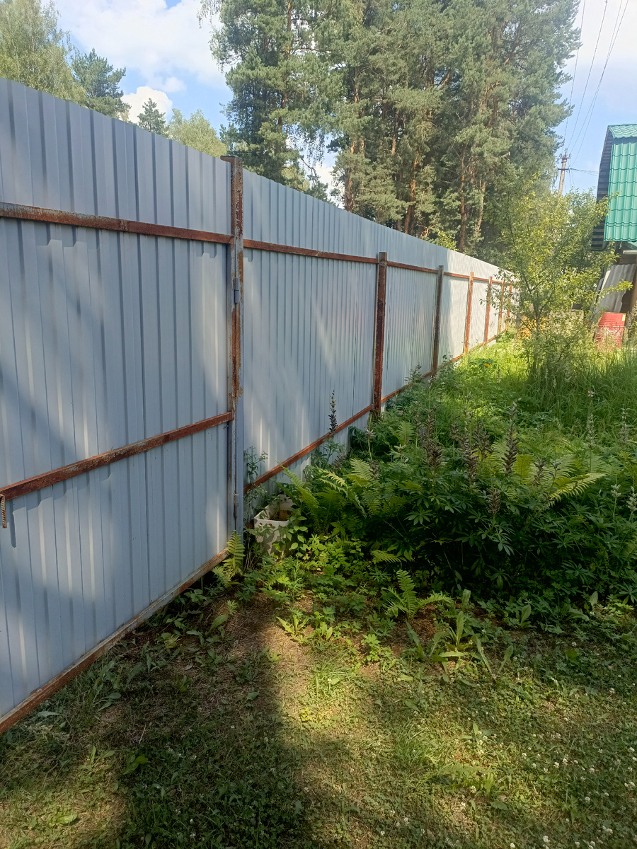 Состояние забора...