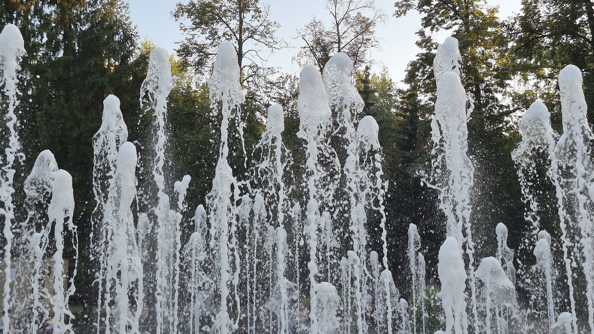 по дороге от