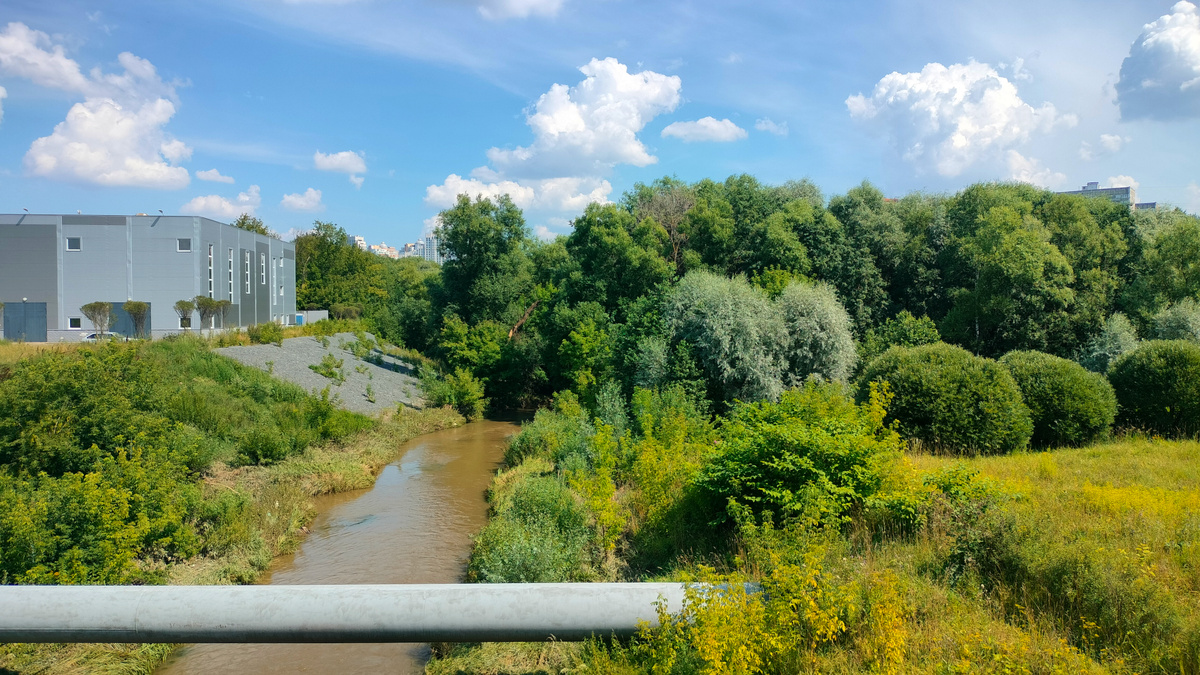 Заказник «Долина реки Сетунь», вид от Аминьевсого шоссе