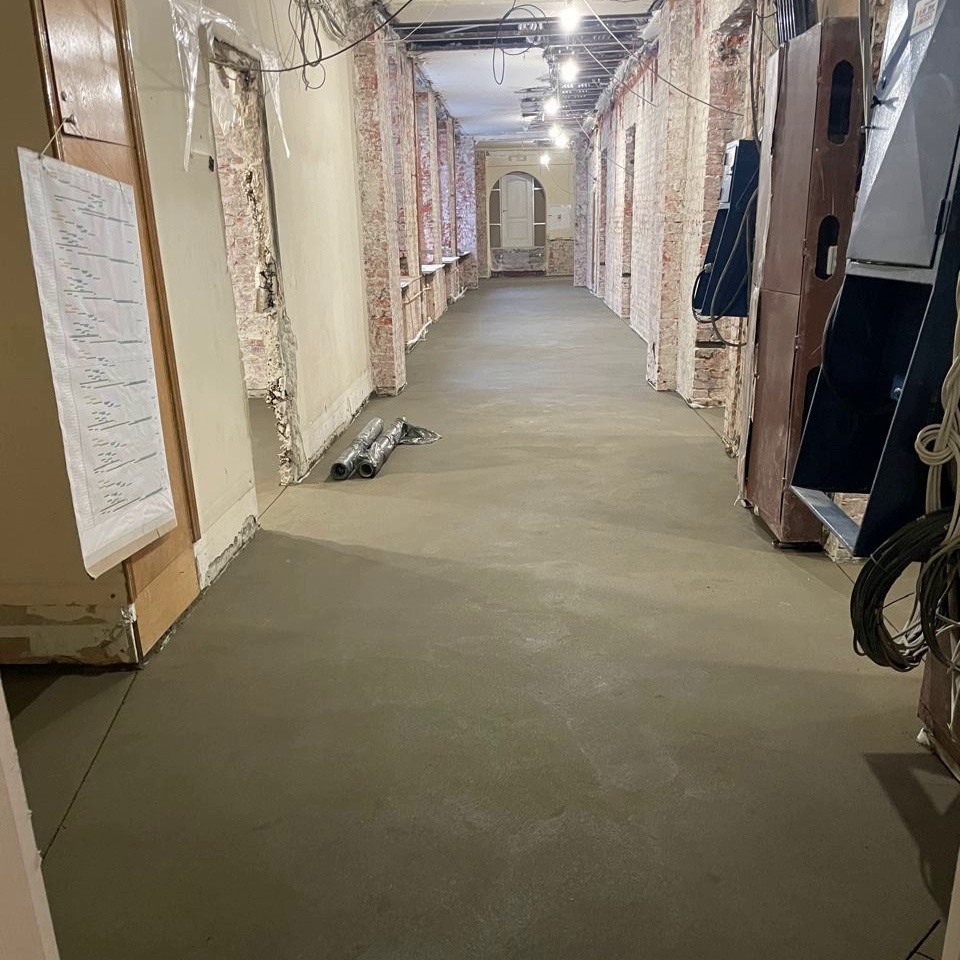 Наконец-то ровно, сухо и чисто...