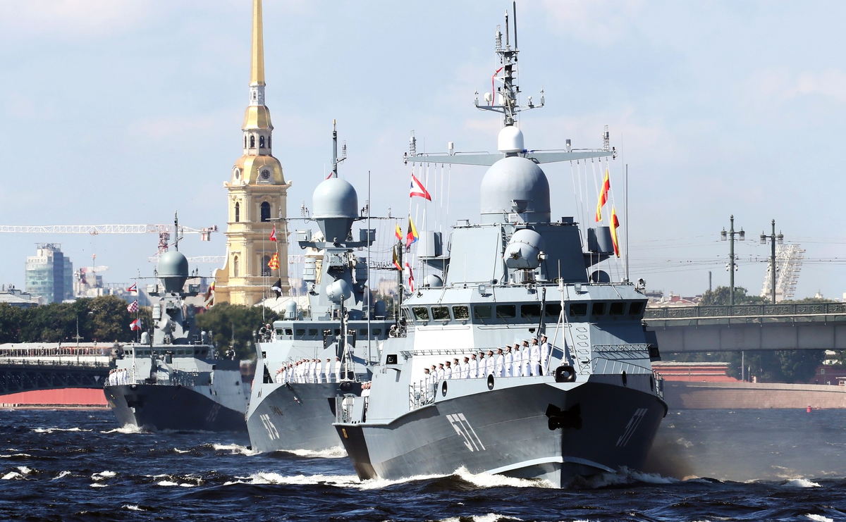 Главный военно-морской парад 2024. источник изображения: сайт http://www.kremlin.ru/