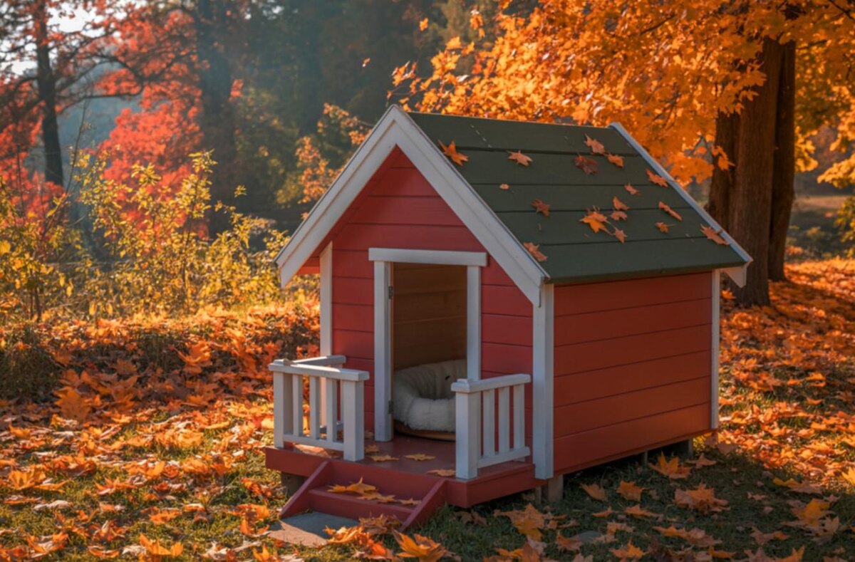 Phuttharak / Shutterstock / FOTODOM📷Для постройки будки для собаки присмотритесь к натуральным материалам