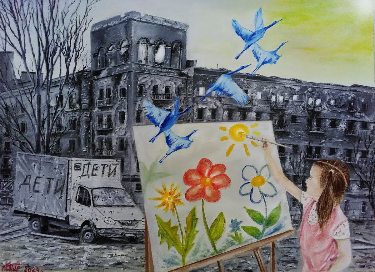 Работа мариупольского художника  Андрея Мироненко