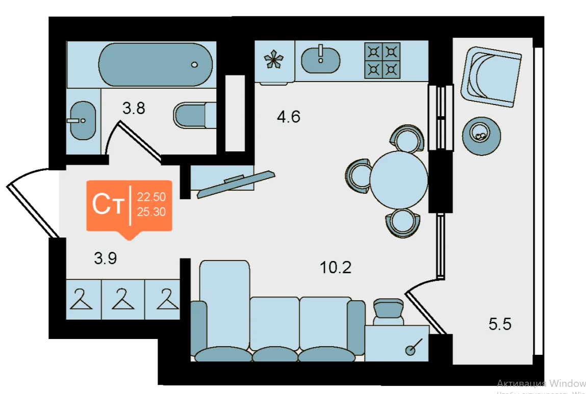 Планировки ЖК «Белые Пески» в Скадовске
