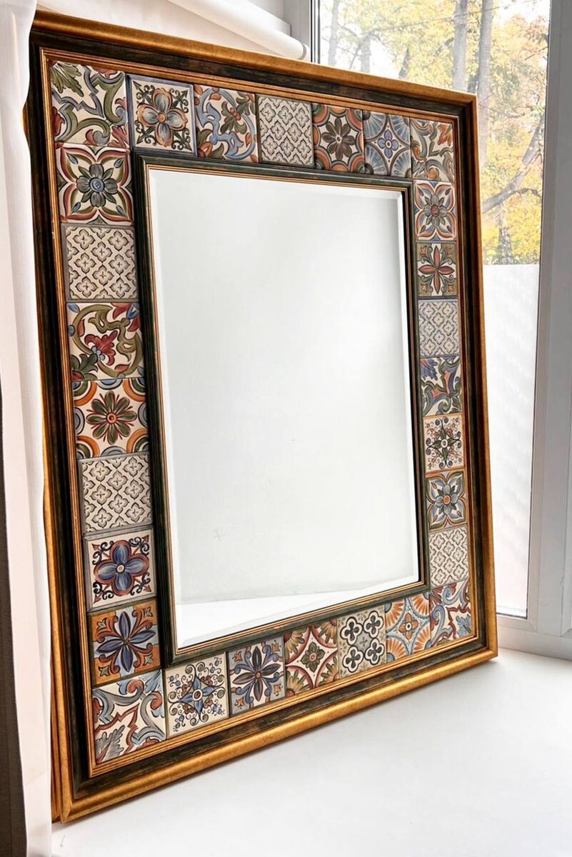 Талавера - этнический средиземноморский орнамент. 