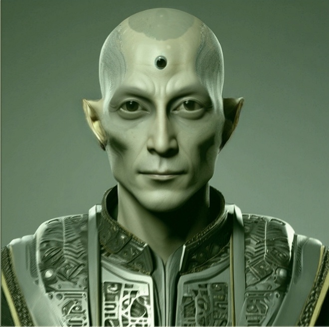 Знатный уйлоанец. Продукт какой-то нейросети - мой синтез из двух вариантов с нейтрализацией цвета. Уйлоанцы - не розовые!