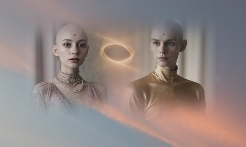 Невеста и жених: Оллайя и принц Ульвен (племянник профессора Джеджидда) в романе "Возвращение Улисса". 