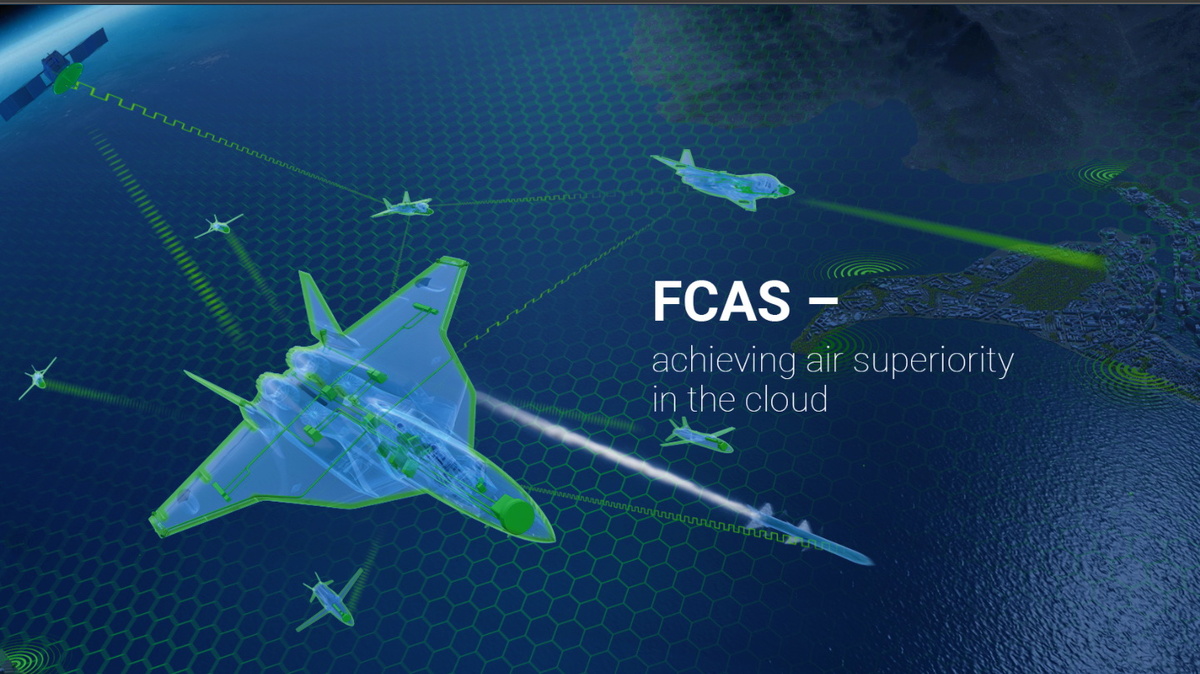 FCAS. Постер Dassault
