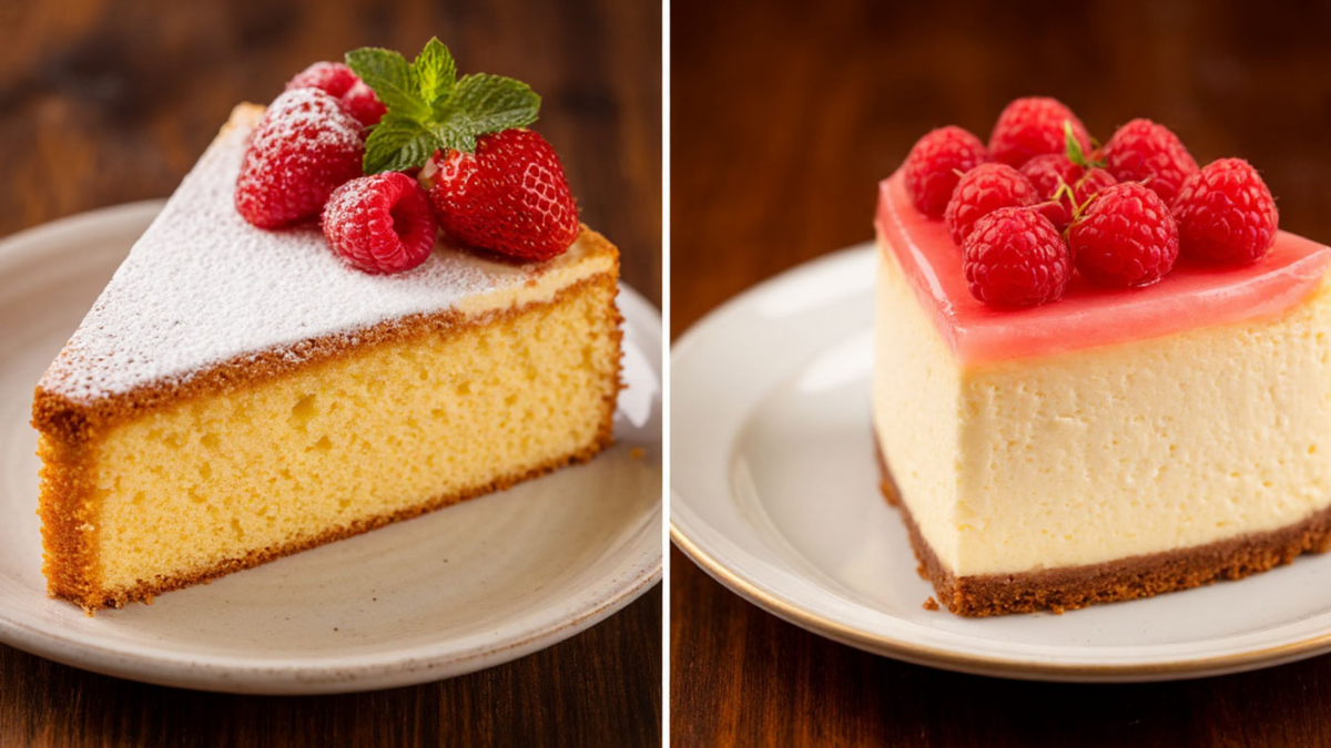 ❤️ Бисквит vs чизкейк: Какой торт-сердце вкуснее? 🎂✨