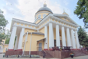 Петропавловский собор в усадебном парке Румянцевых-Пасквичей в Гомеле. / ФОТО автора Администратор  📷
