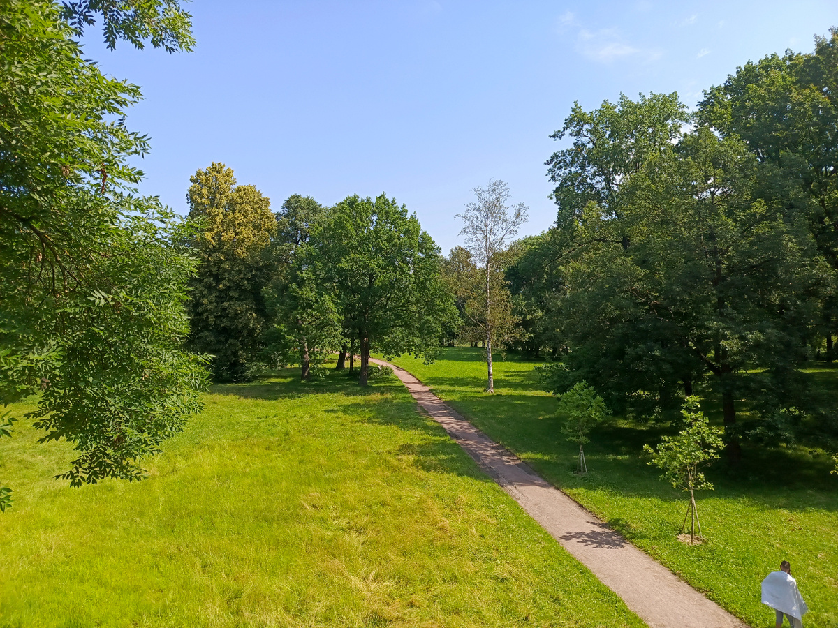Орловский парк в Стрельне.
