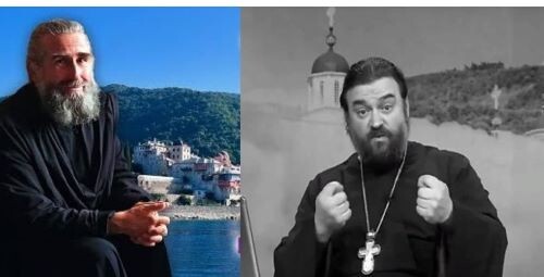 Афонский монах Андроник и священник, миссионер Андрей Ткачев