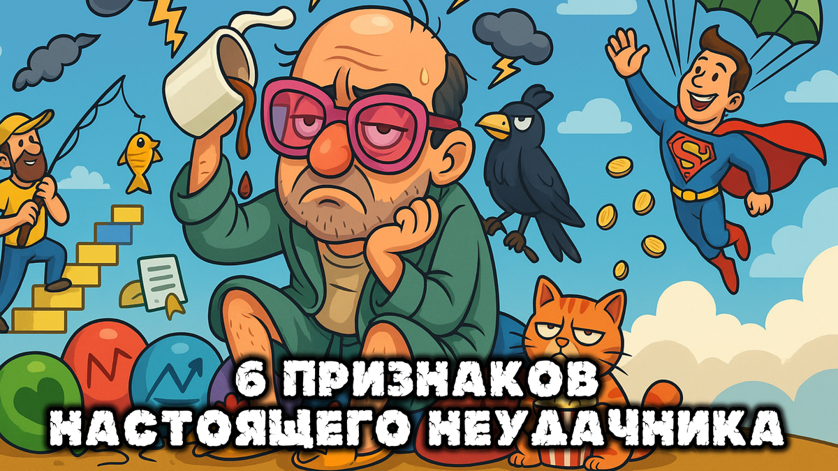 6 Признаков Настоящего Неудачника