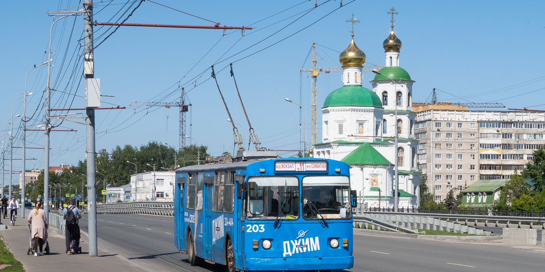 Троллейбусы в Йошкар-Оле. Царство классических "ЗиУ" здесь держится прочно!