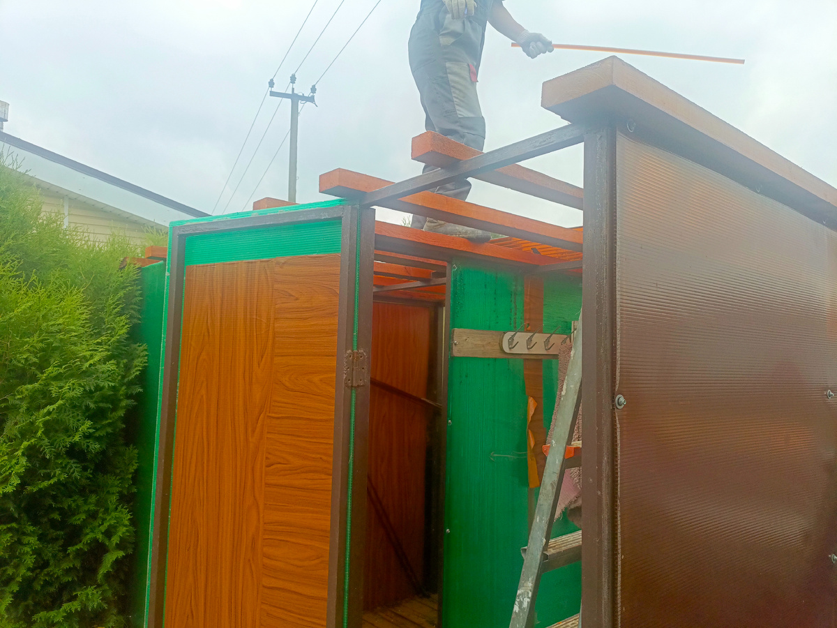 Монтаж обрешетки