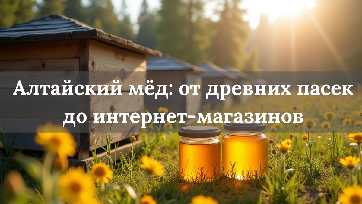 Кочевые пасеки на алтайских лугах