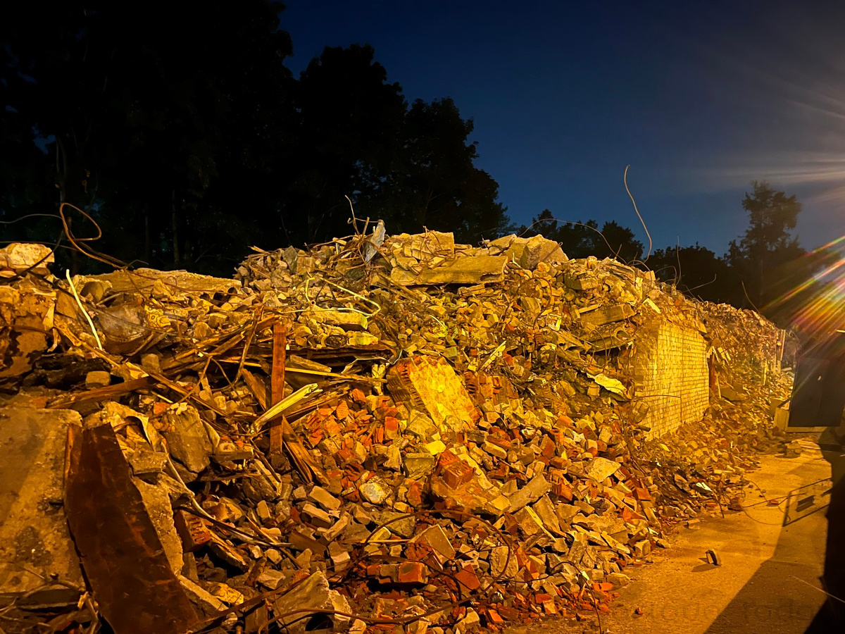 Снос жилого многоквартирного дома