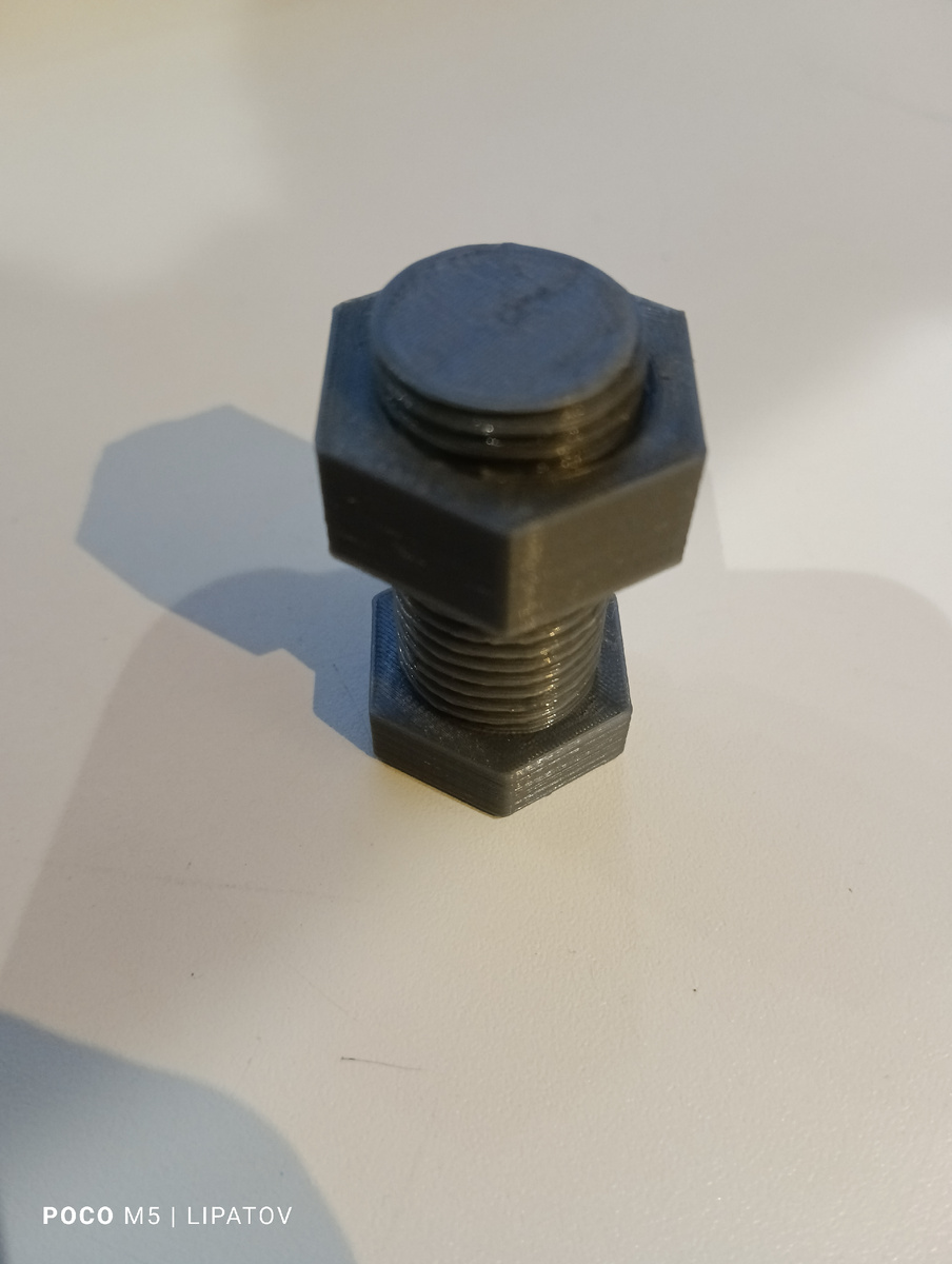 Создание крепежа в редакторе. 