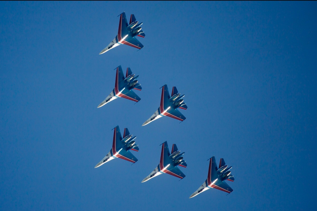    Пилотажная группа «Русские витязи» поздравит жителей Когалыма с юбилеем города