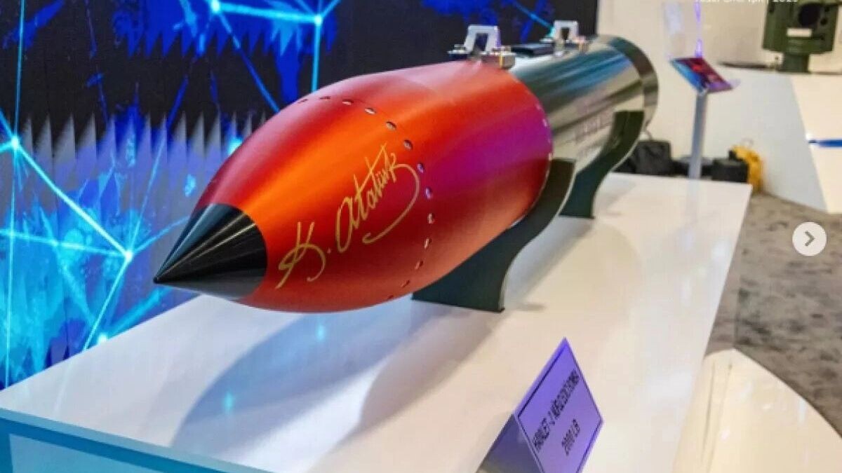 HAYALET-2 спроектирован для применения с различных типов летательных аппаратов, включая истребитель F-16. Фото: Caliber.az