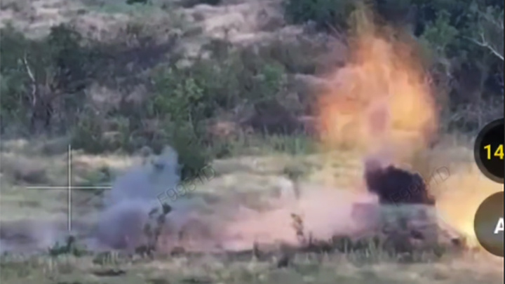 Скриншот видео боев под Покровском