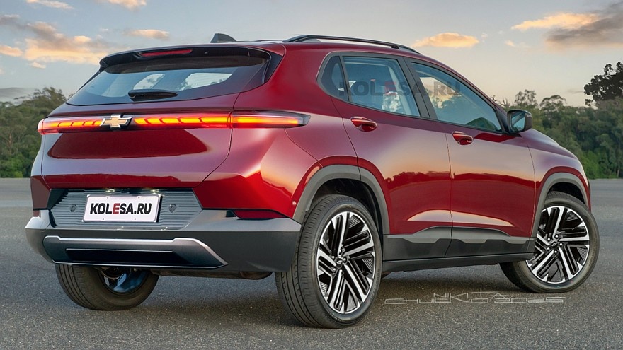    Рендер нового кроссовера Chevrolet