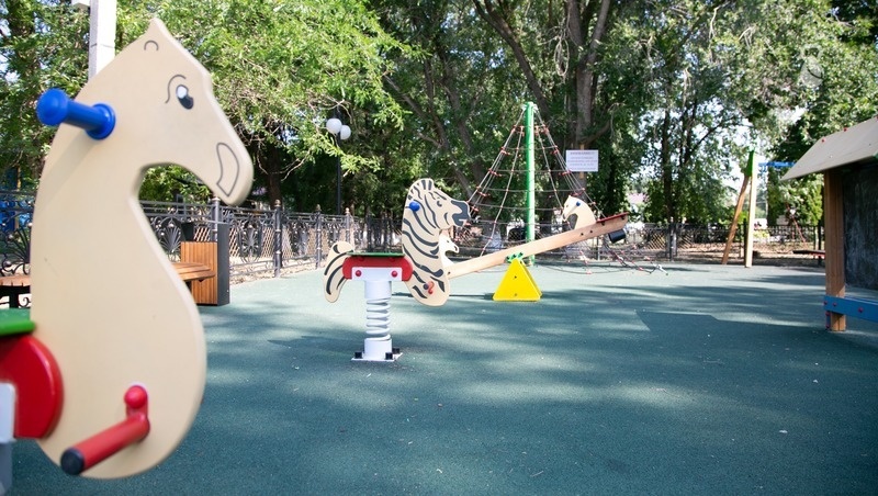    Детская площадка Фото: Валерия Алтухова / / ИА «Победа26»