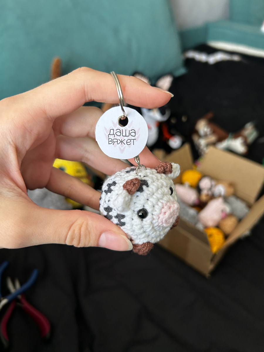 Брелочек-корова