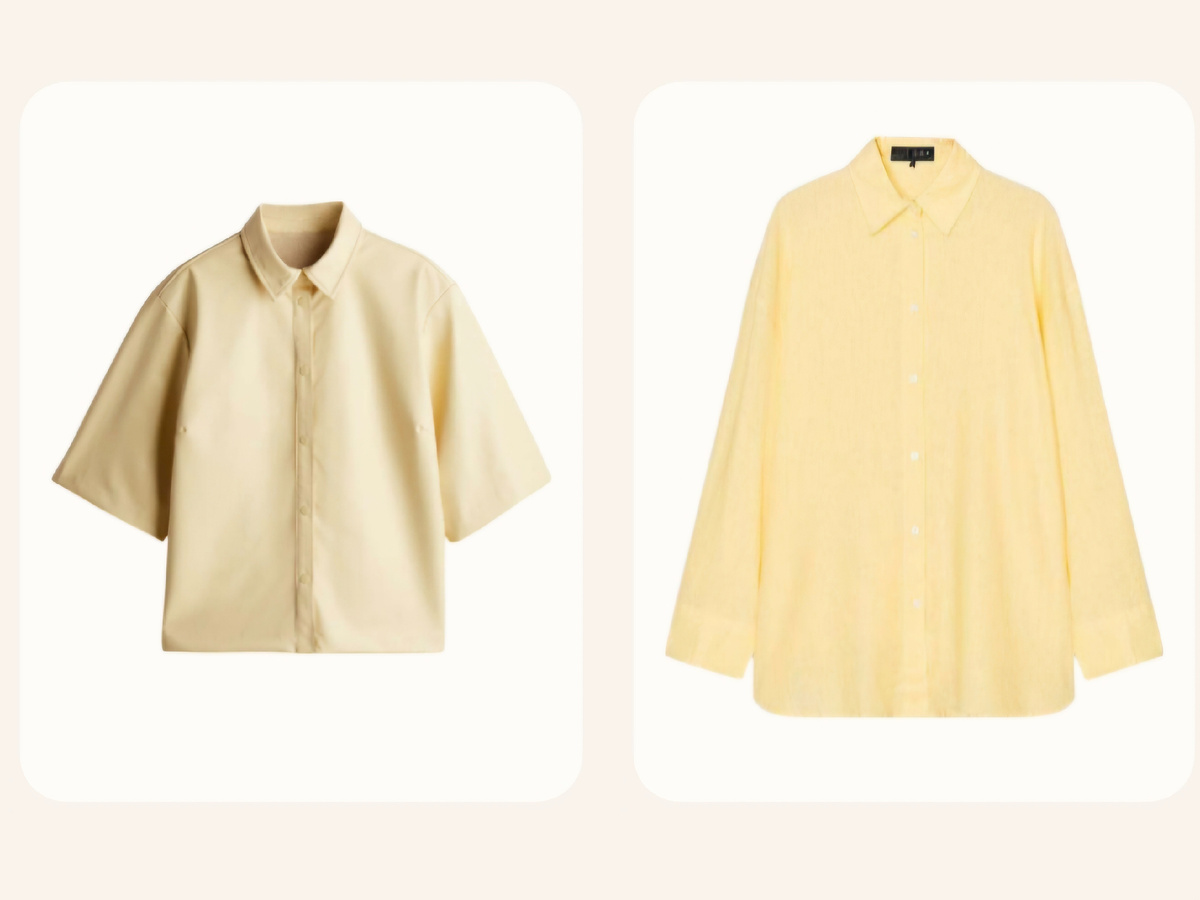 Экокожаная H&M и льняная Зара 