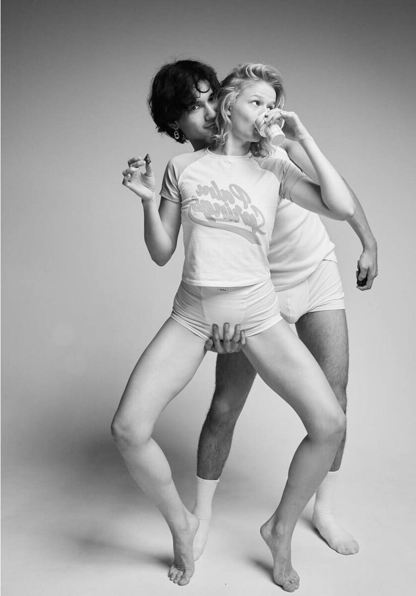     Саша Бортич и Давид Сократян. Фото: Инстаграм (запрещён в РФ)