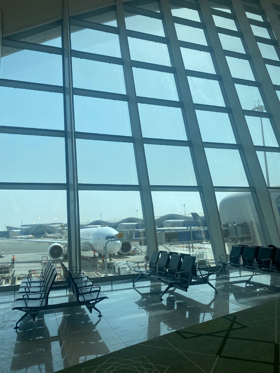 Фото аэропорта Абу-Даби.