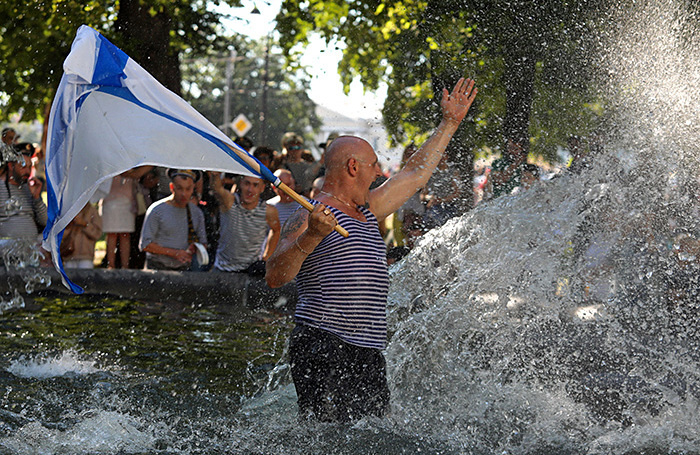    Празднование Дня ВМФ. Архивное фото.Роман Пименов/ТАСС