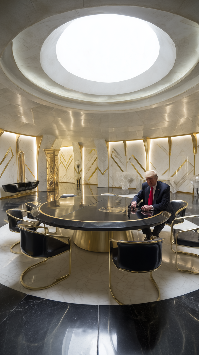 Резиденция Трампа в Подмосковье. Рендер: KNKO