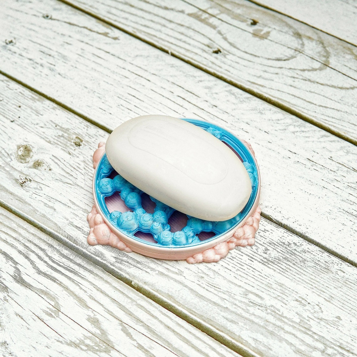 Мыльница напечатана потехнологии FDM изPLA-пластика