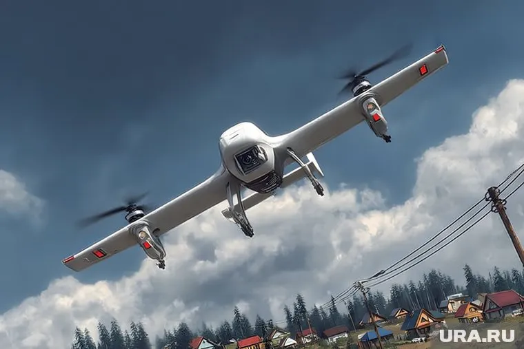  Средства ПВО отражают ночную атаку украинских бесплиотников
Фото: Создано в Midjourney © URA.RU