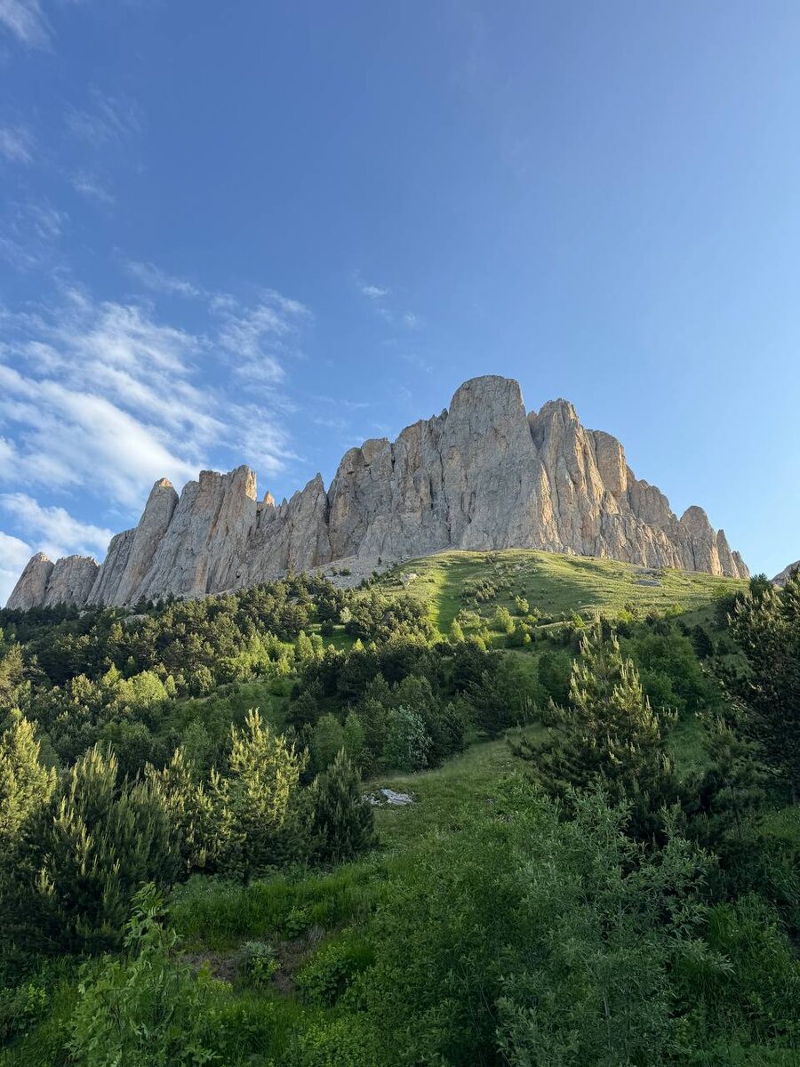 Вид на Большой Тхач 